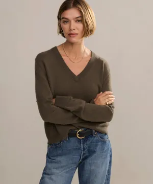 Flynn Cashmere Sweater High Durability Thread Flynn Cashmere Sweater FadeResistant Treatment Neutral Tone Palette