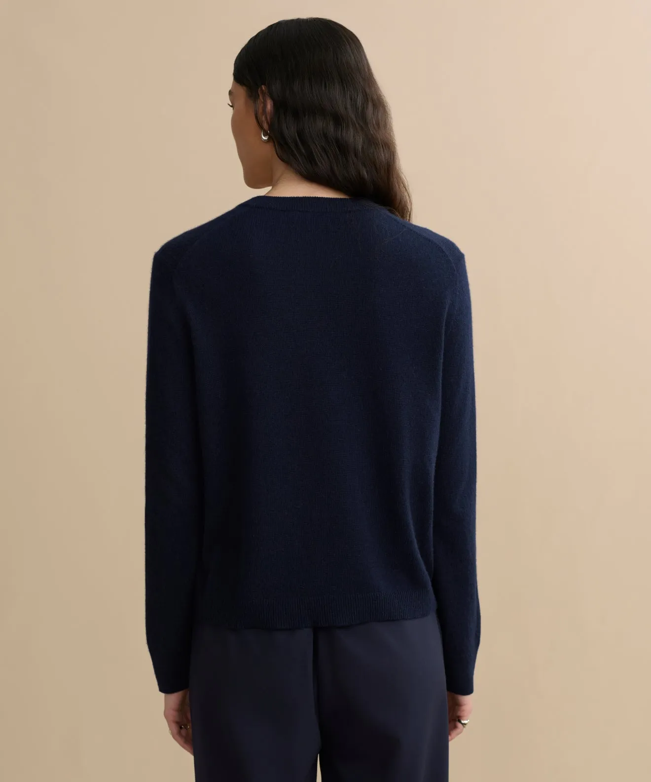 Flynn Cashmere Sweater Versatile Layering Piece Ultra Soft Texture