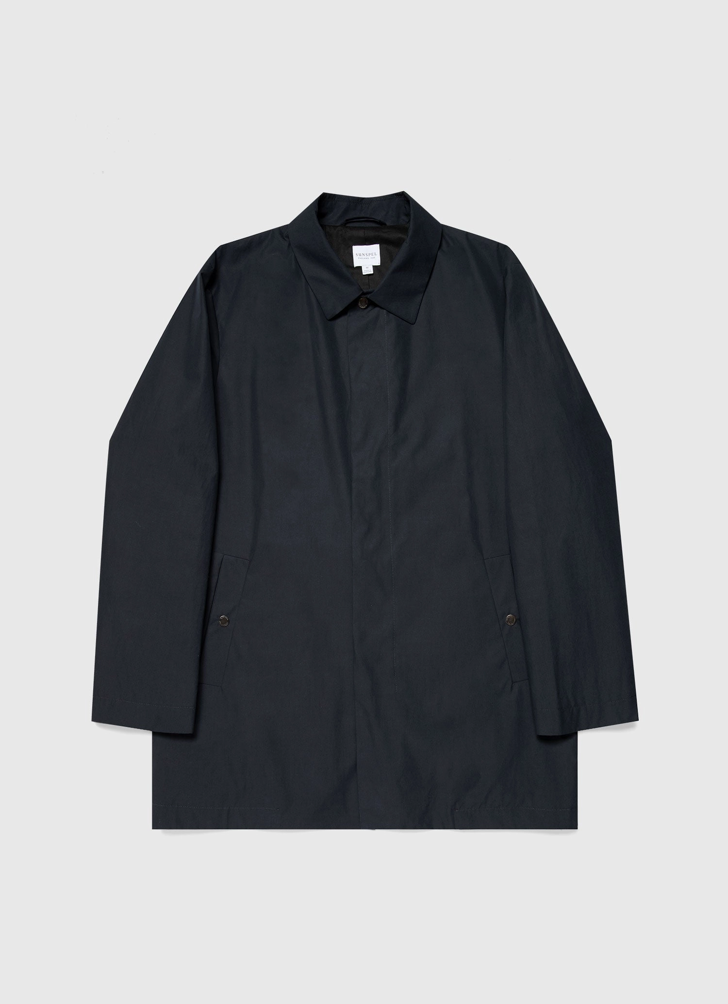 Men's Ventile Mac in Dark Navy Wedding Trophy