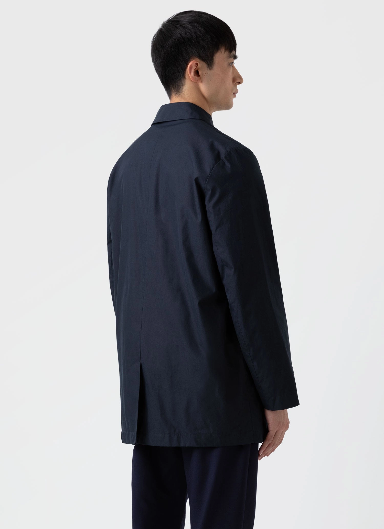 Men's Ventile Mac in Dark Navy suitable for offline stores Bonnet