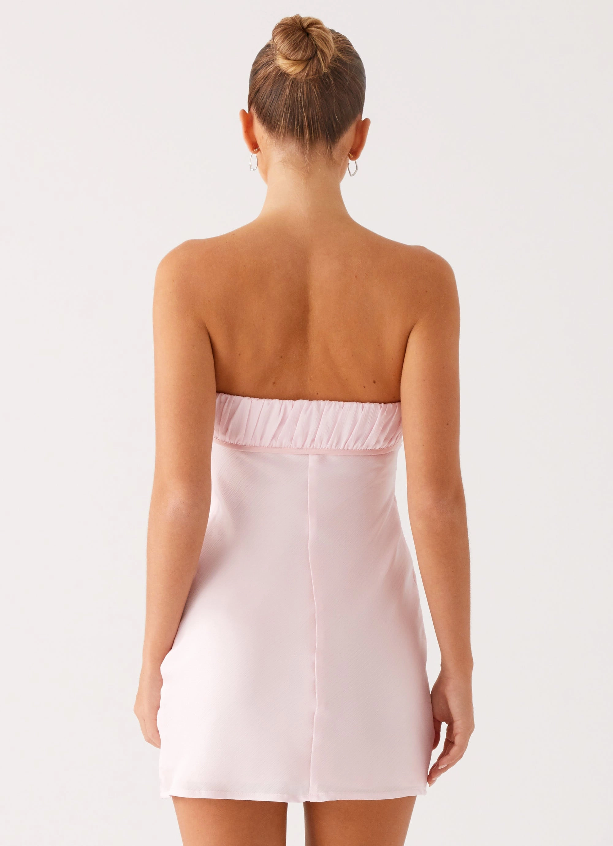 Evity Mini Dress - Pink Wedding Style