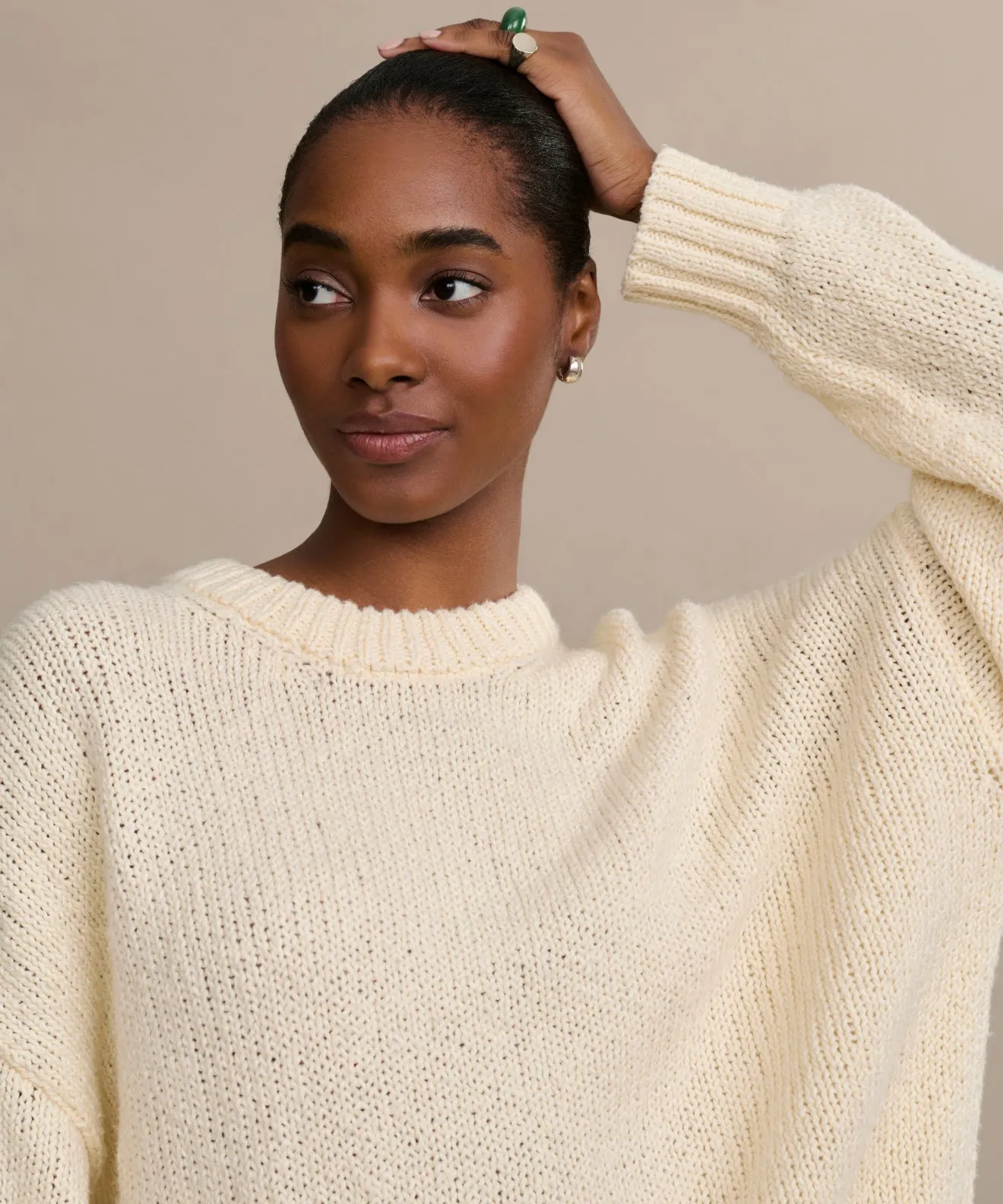 AntiStaticTreatment Foster Cotton Sweater