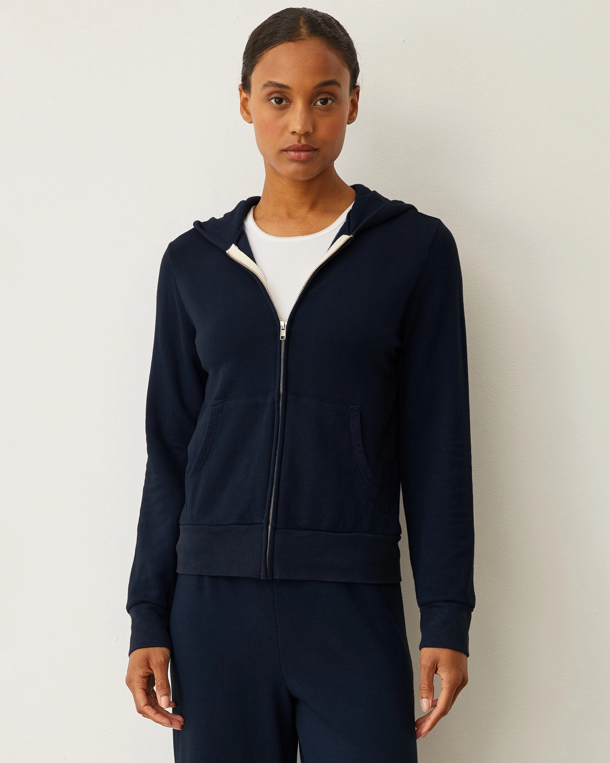 Softfleece Zip Up Hoody EcoFriendly Dye Process All Day Comfort