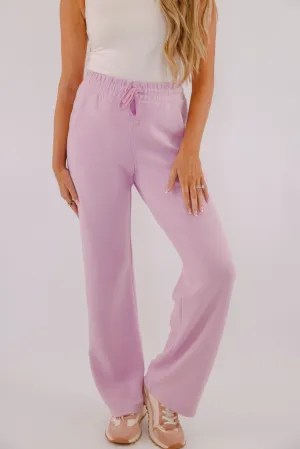 FourWay Stretch All The Energy Pants-Lilac Breathable layers All The Energy Pants-Lilac