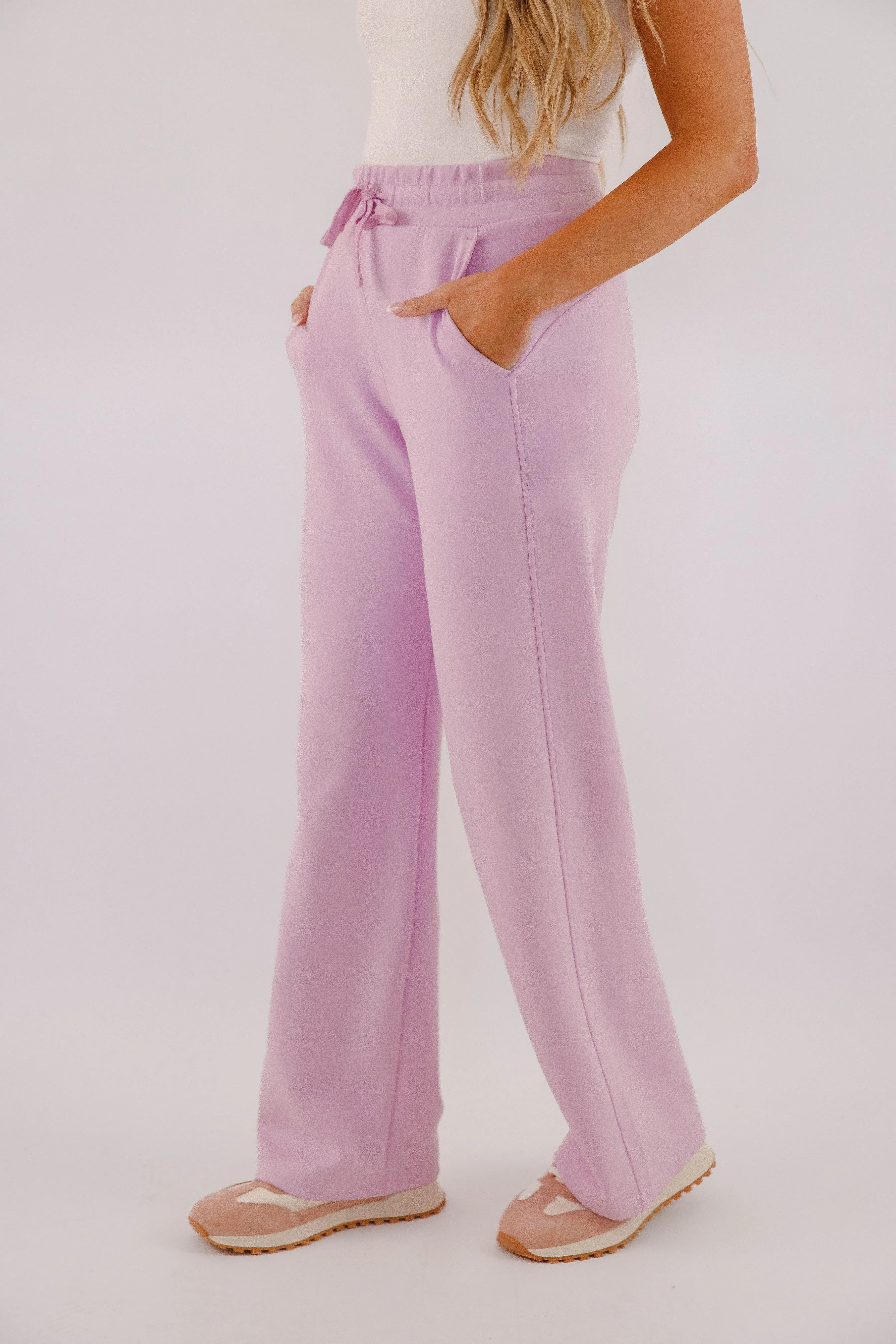 No Ride Fit Move Comfort All The Energy Pants-Lilac