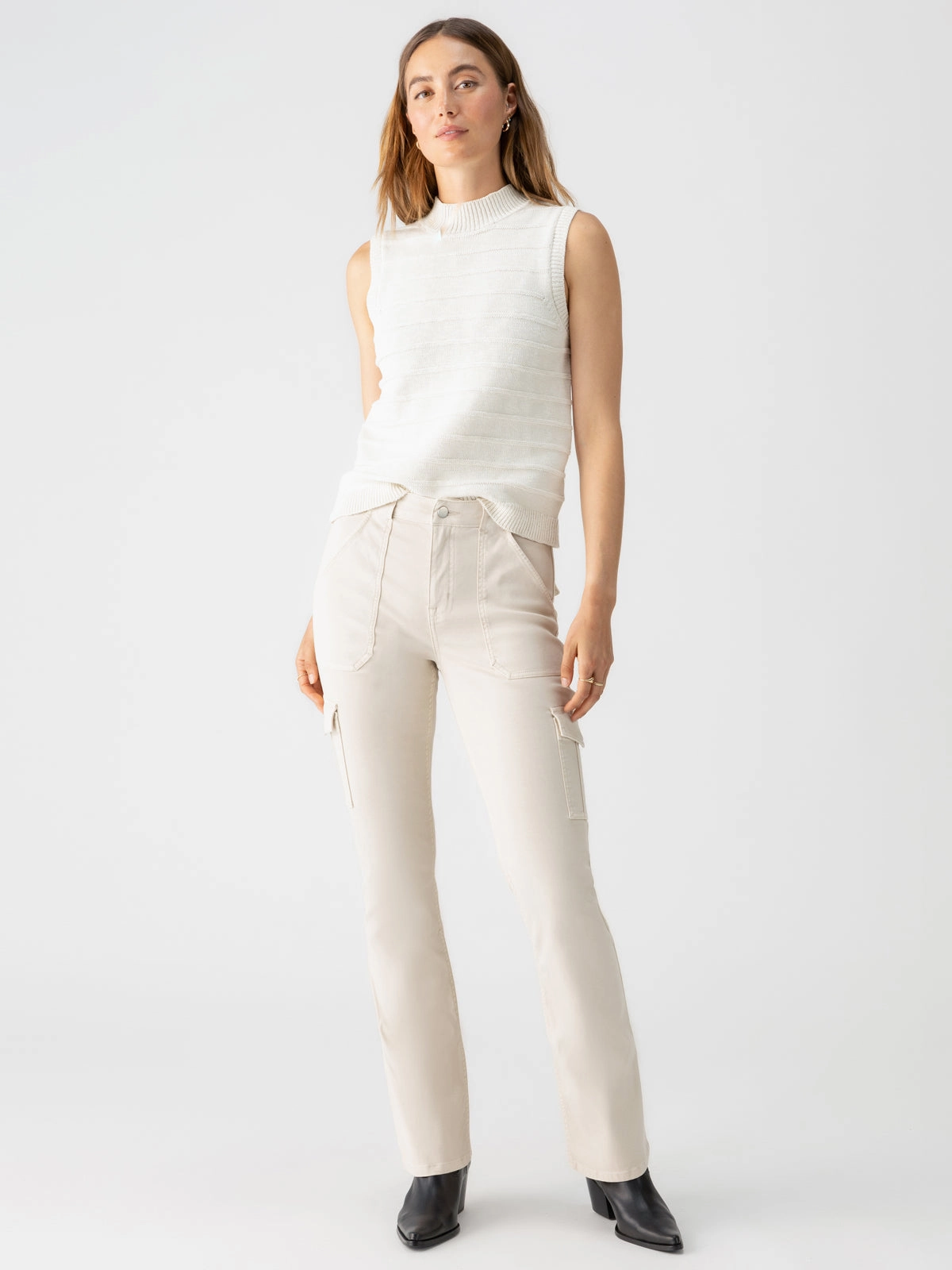 Sculpted Hayden Bootcut Standard Rise Pant Toasted Almond High Durability Thread Timeless Style