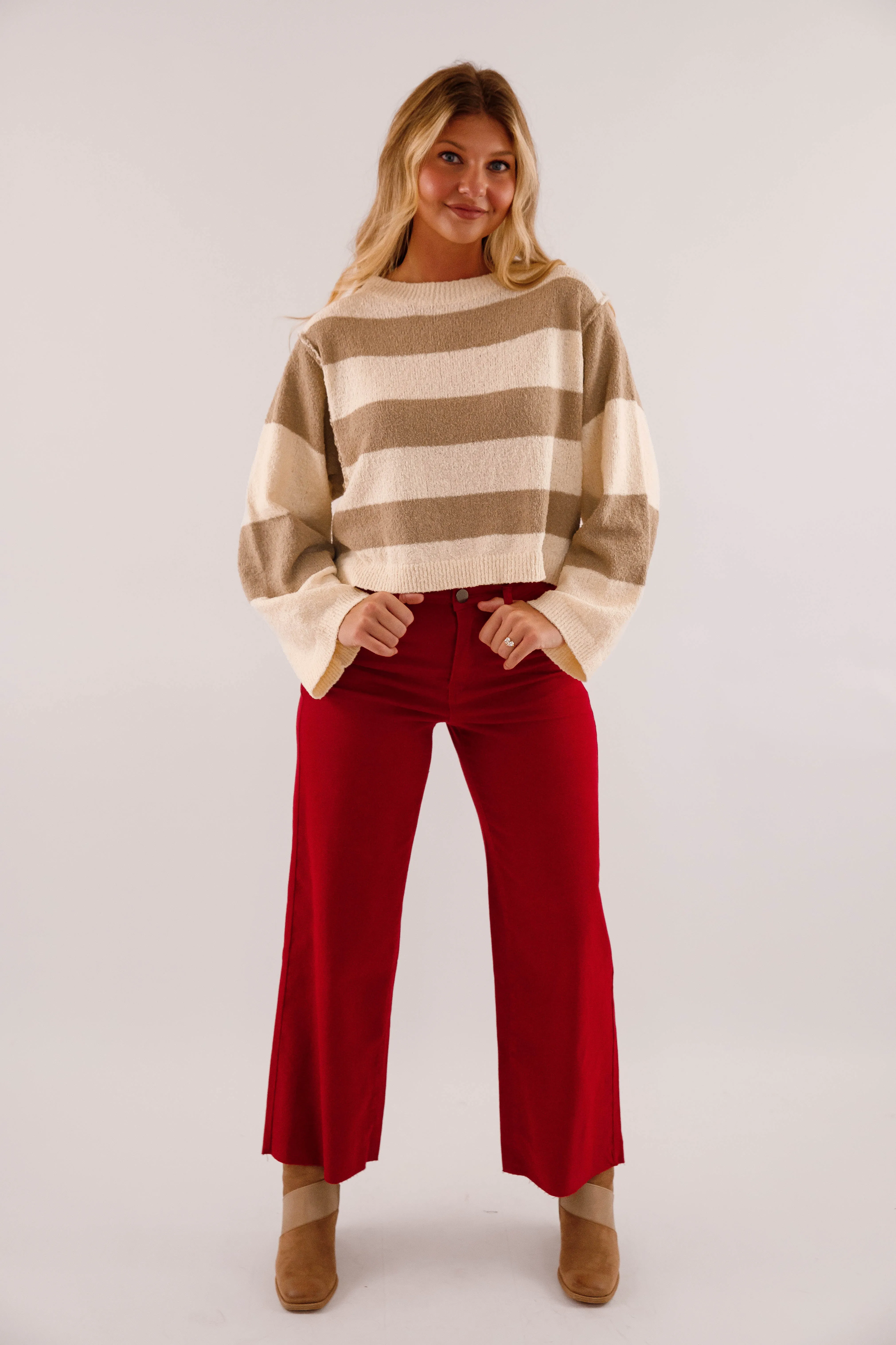 All Along Sweater Reinforced Shoulders