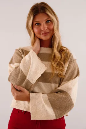 FourWayStretch All Along Sweater Contrast Stitching Office Look All Along Sweater