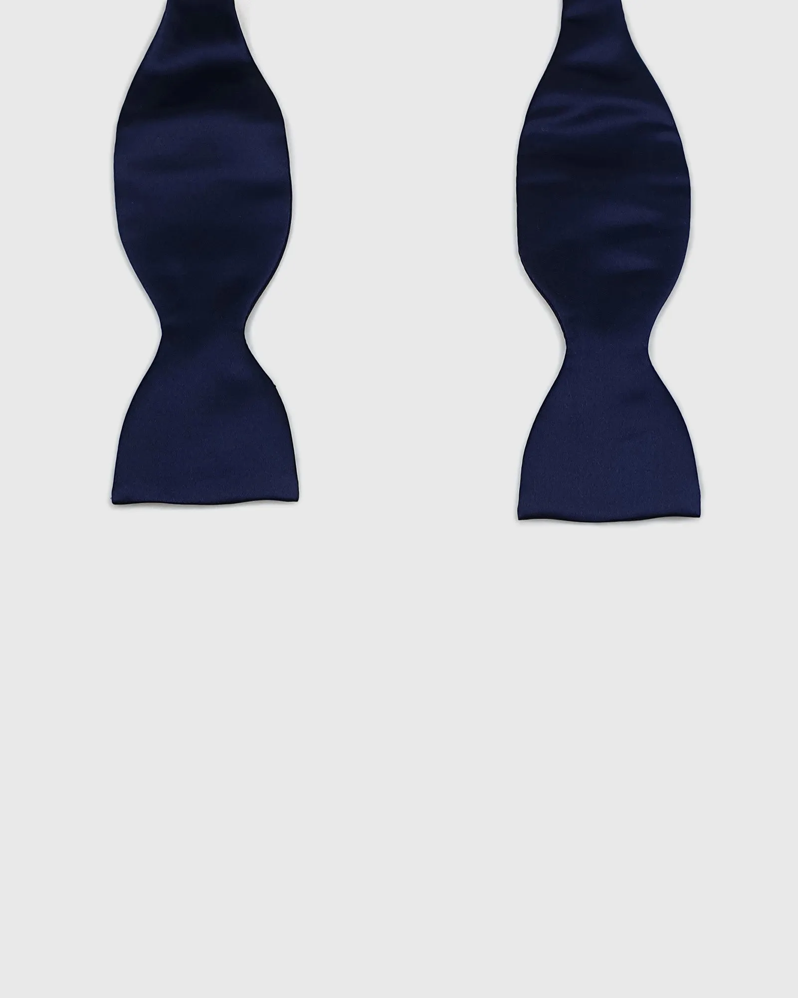 FRANCESCO TOME TYOFT-11 SELF TIE PLAIN NAVY SILK BOW