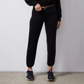French Terry Crop Elastic Waist Sweat FrictionReduced Surface French Terry Crop Elastic Waist Sweat Thermal Regulation System