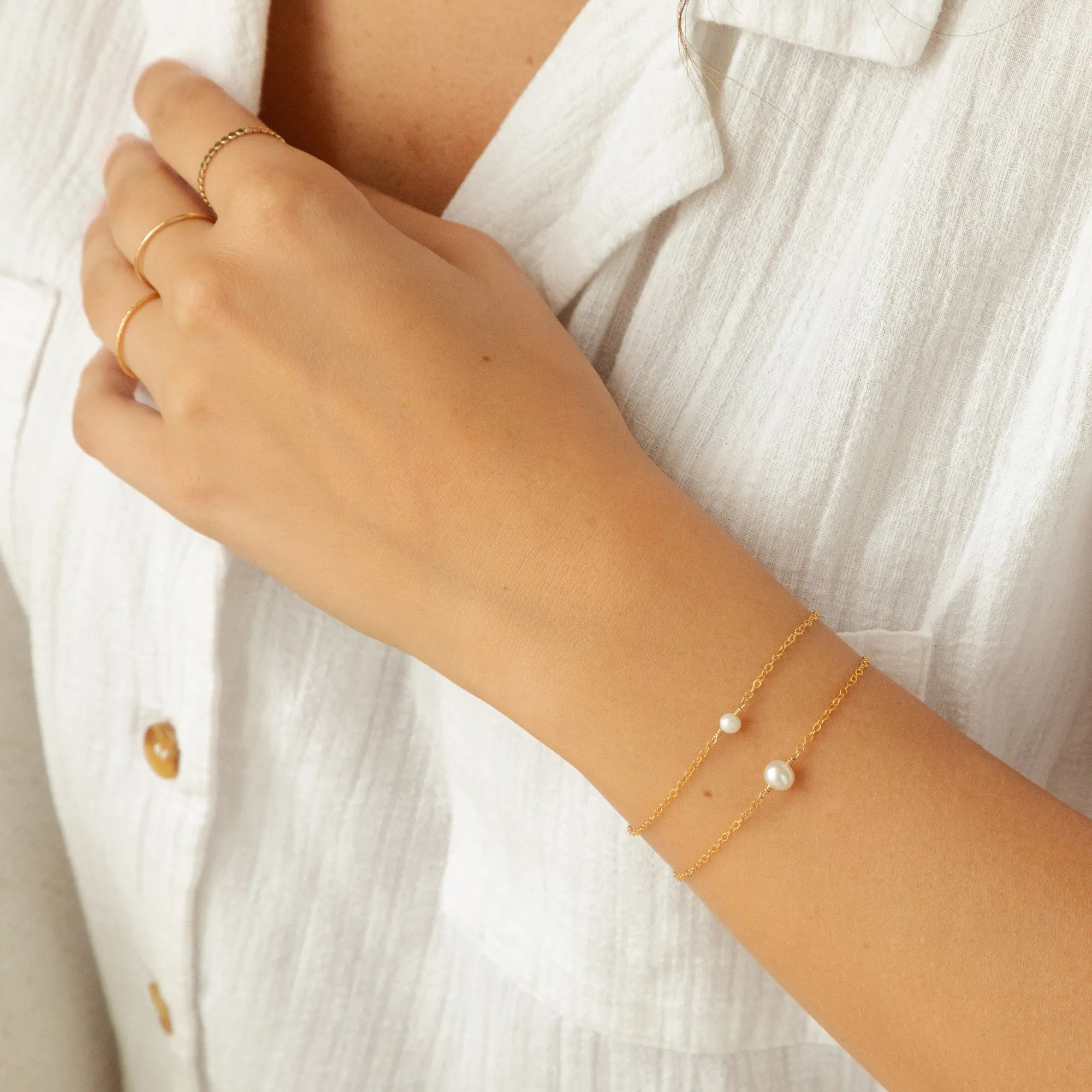 Freshwater Pearl Bracelet Set