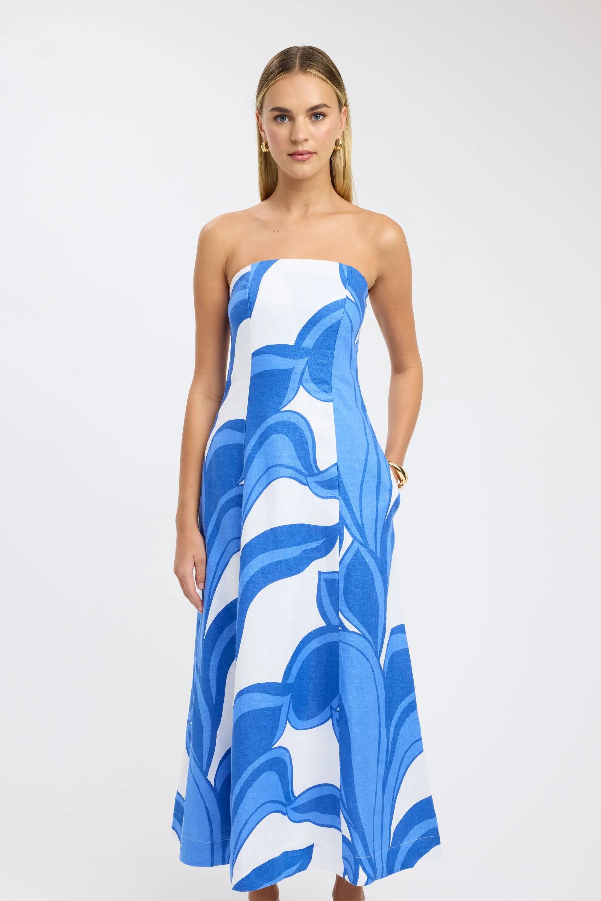 Zani Strapless Dress Sharp Motion