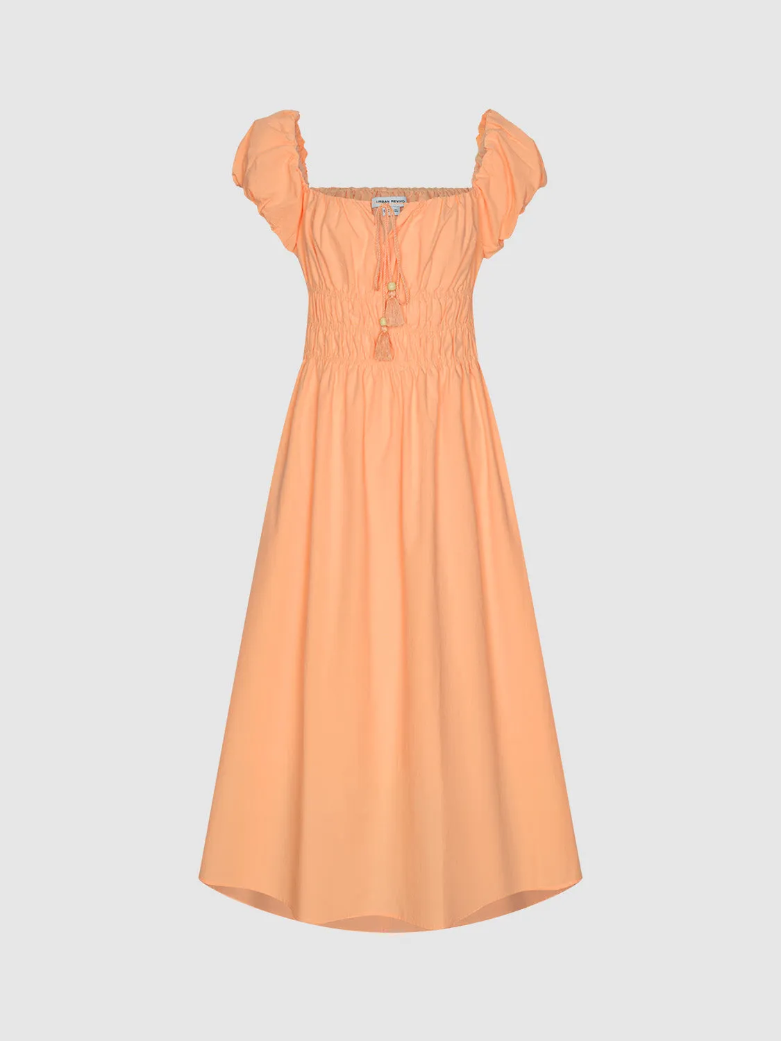 Frill Trim A-Line Dresses