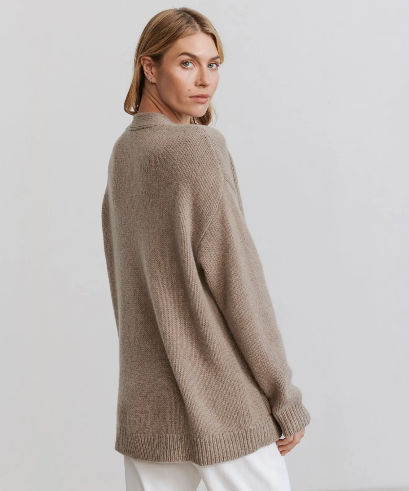 Cashmere Spencer Cardigan Lightweight Design