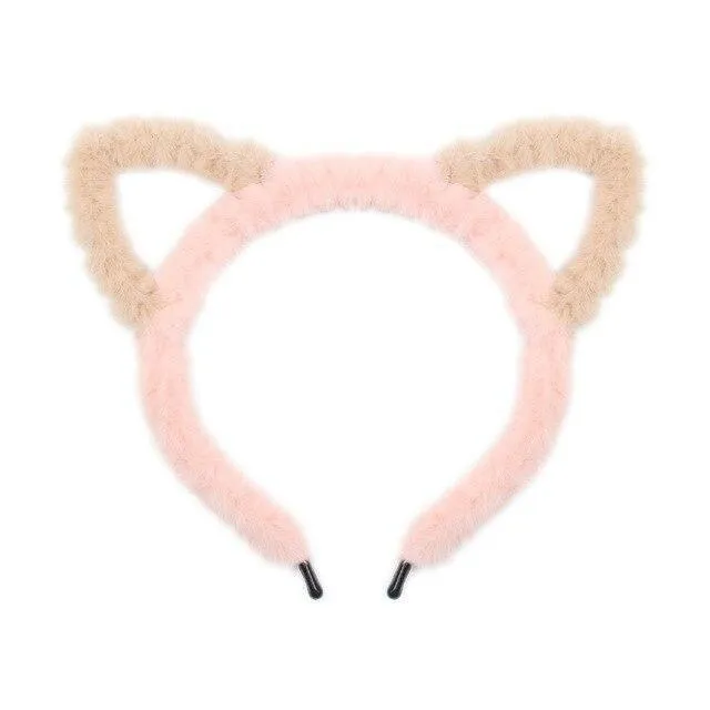 Fuzzy Ear Headbands