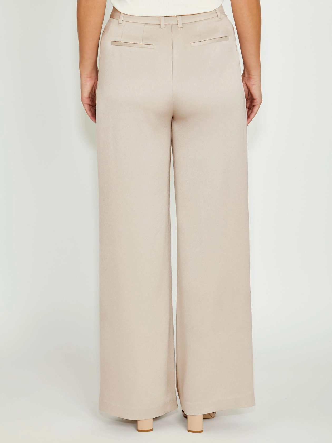 Stretchable Breathable Waistband Gabriella Champagne Pant