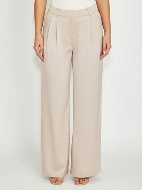 Gabriella Champagne Pant Tear Stop Grid Weave Comfort waistband Cozy Touch Gabriella Champagne Pant