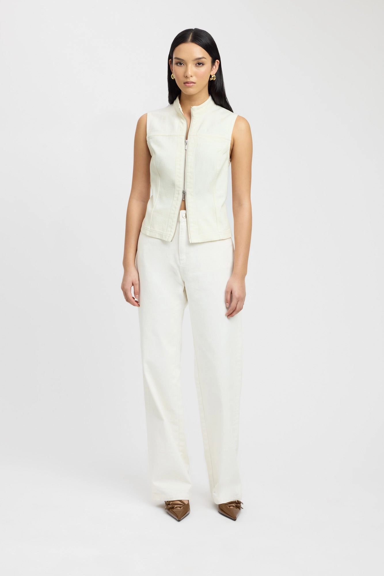 Gaia Vest Breathable Lining Travel Outfit Professional Wear