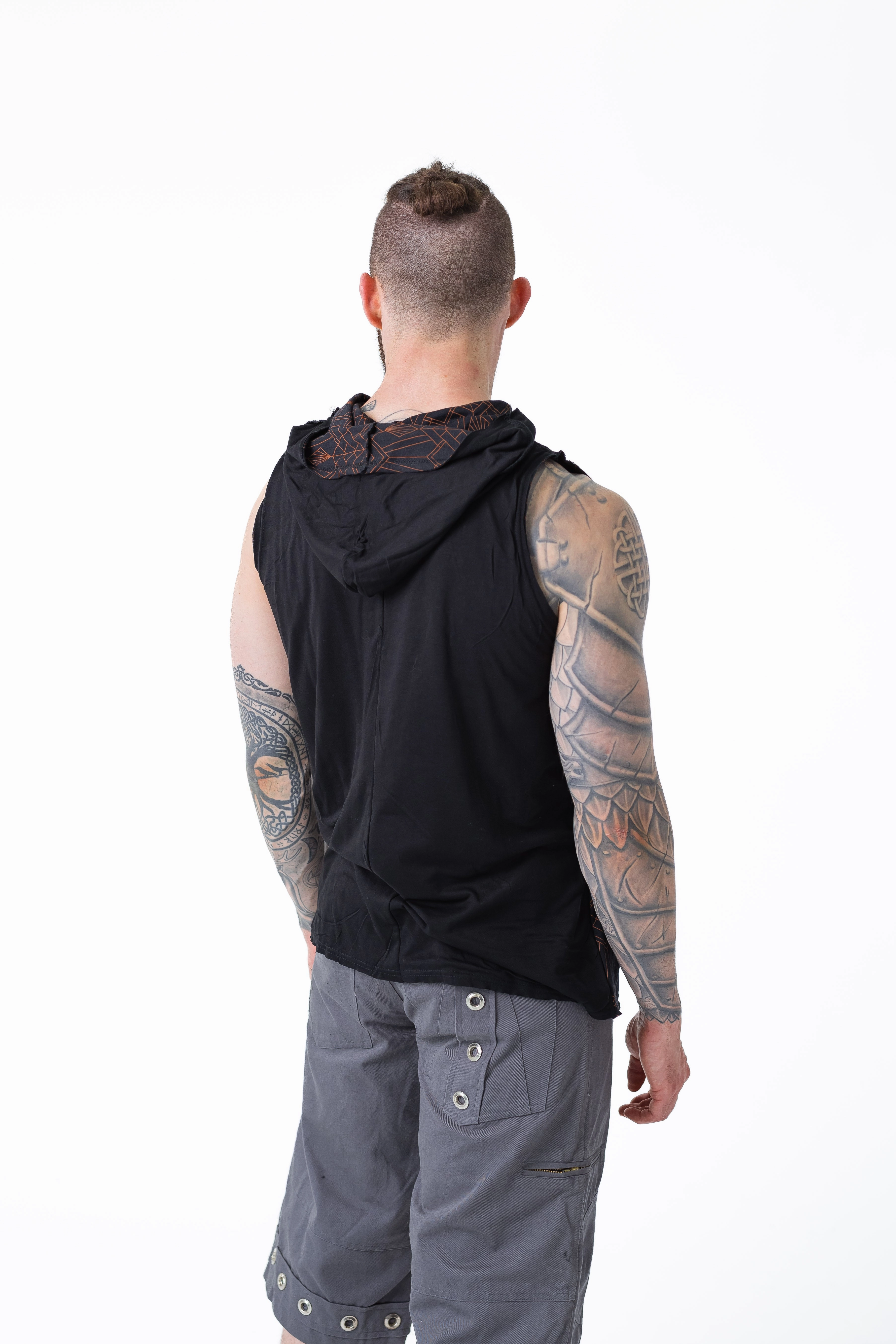 BreathableMeshPanel Lightweight Weave Material Galahad Top