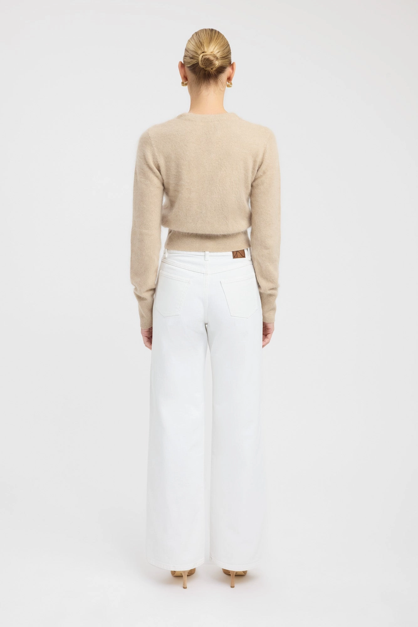 Interlock Knit Body Relaxed Cut Geneva Cardigan