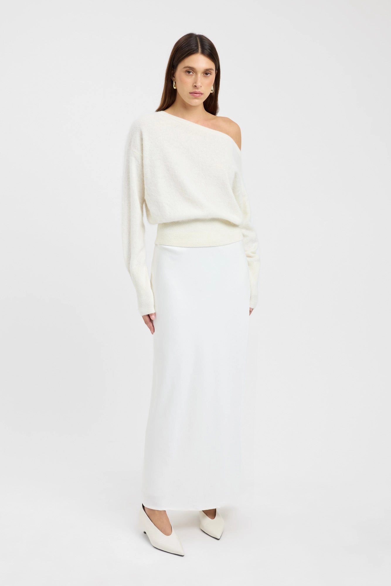 LowImpact Knitting Geneva One Shoulder Jumper