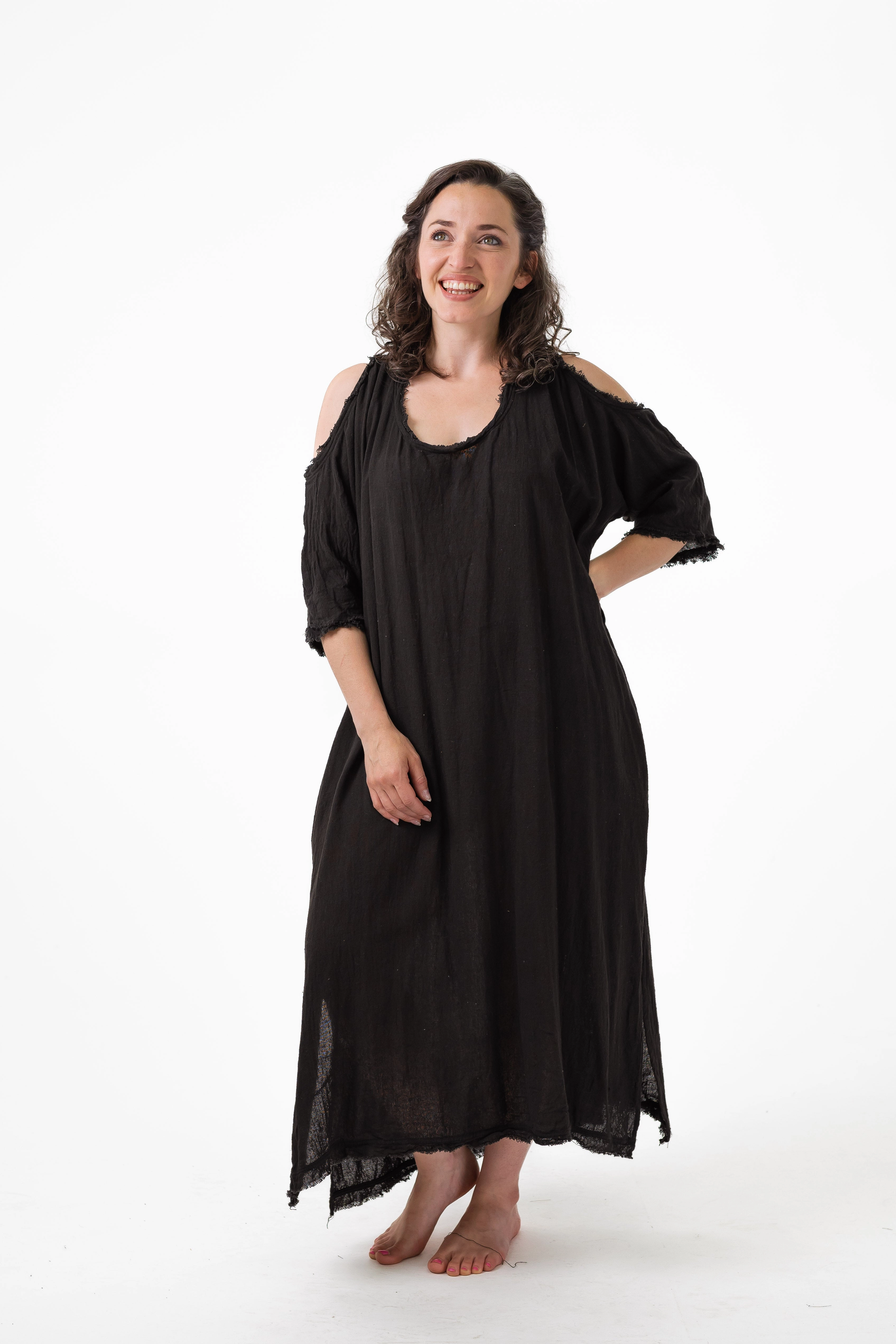 Wasteland Maxi ConvertibleNeckline Relax Layers