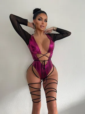 GFIT® New Sexy One Piece Rose Gold Swimsuit