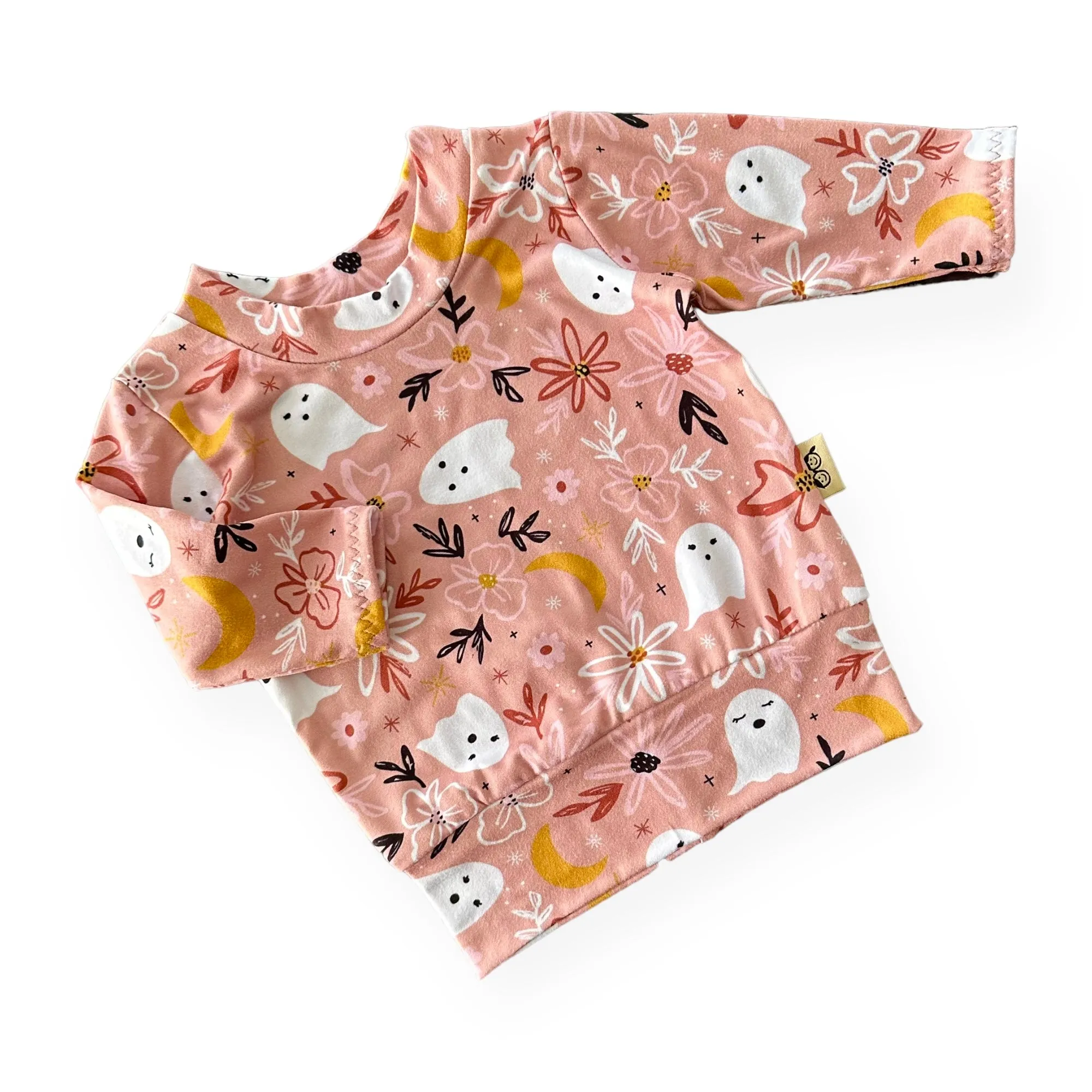Ghouls on Peach Lounge Top
