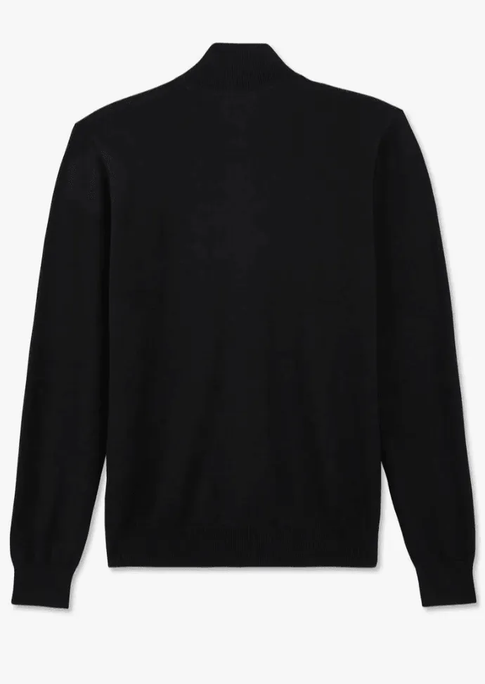 Gilet zippé Eden Park noir