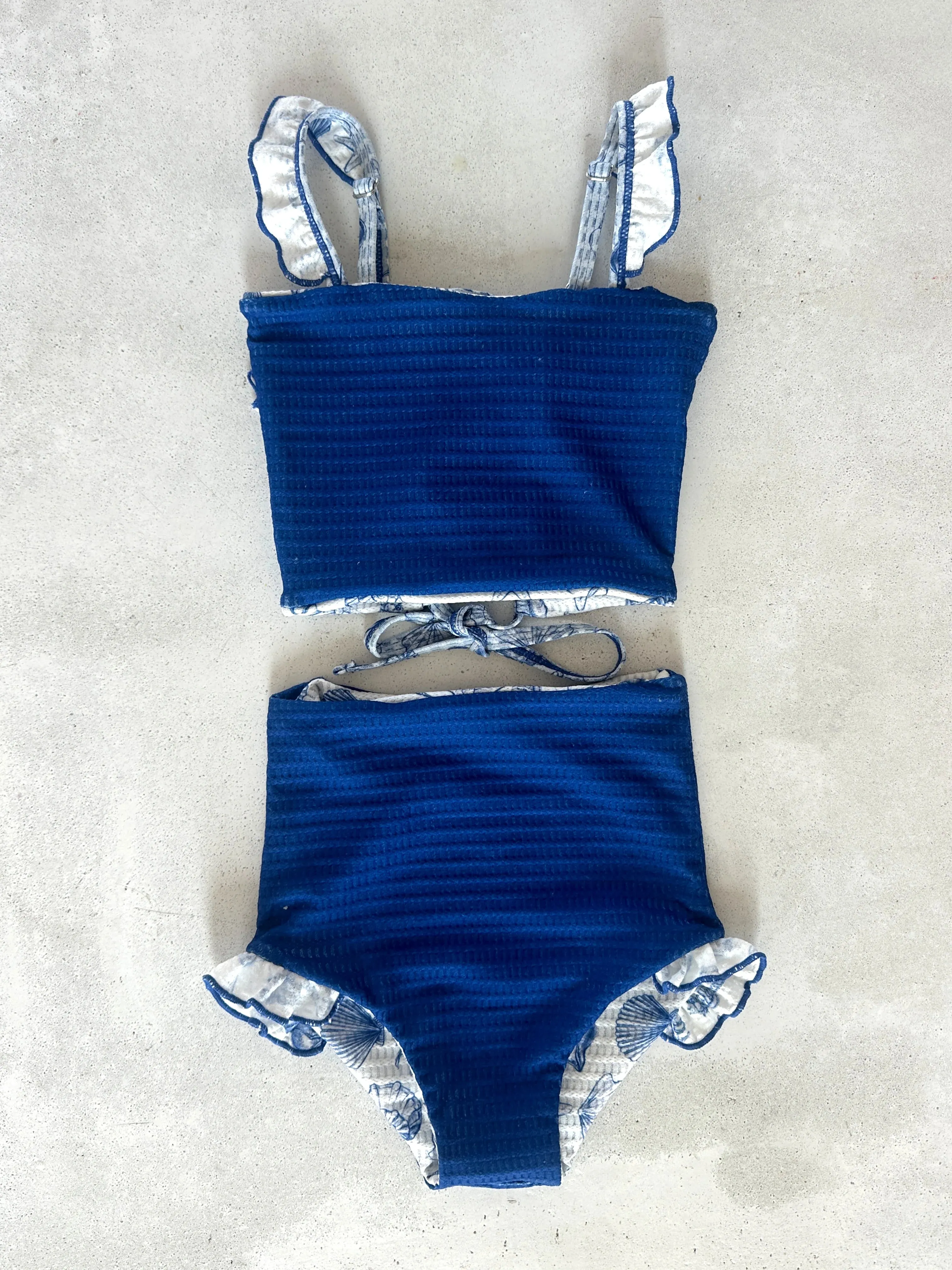 Girls Saylor - Reversible Tankini - $36