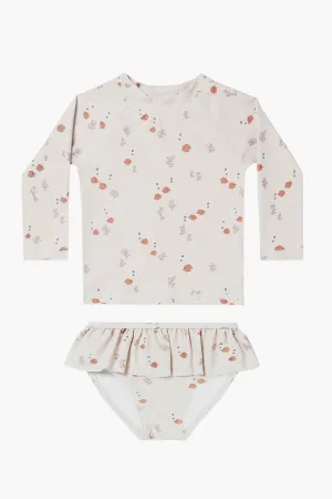 Girls Swim Rylee and Cru Rashguard Set Angelfish