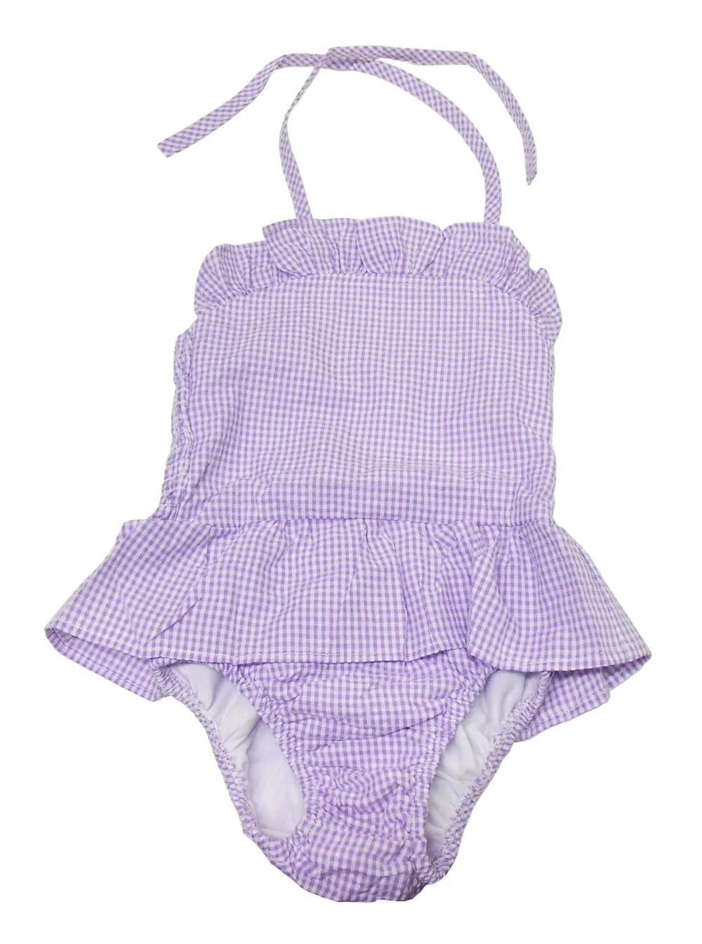 Girls Swimsuit - Gingham - 1 Piece