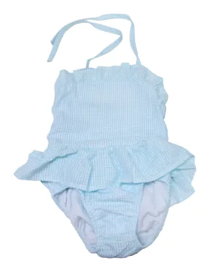 Girls Swimsuit - Gingham - 1 Piece