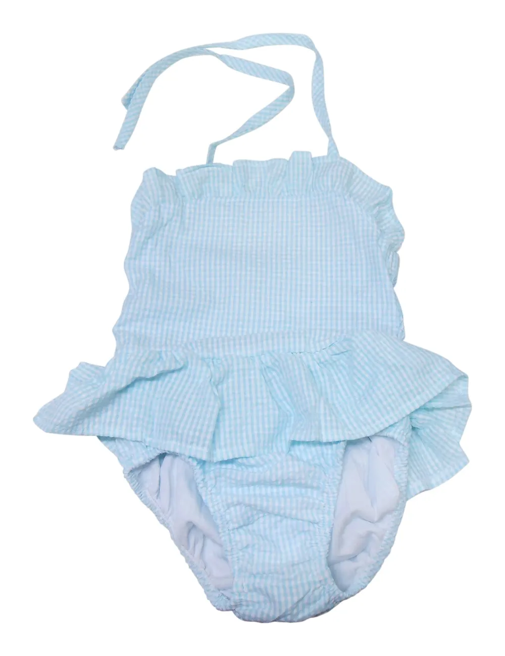 Girls Swimsuit - Gingham - 1 Piece