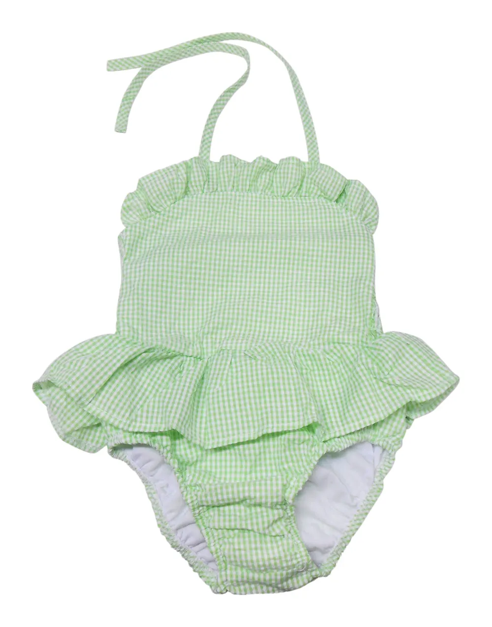 Girls Swimsuit - Gingham - 1 Piece