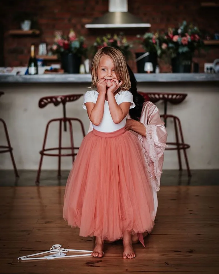 Girls Tulle Skirt - custom colours