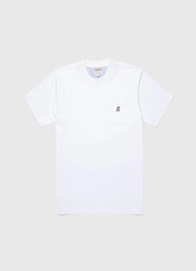 Global Recycled Standard Men's Sunspel x the Shepherd UNDERCOVER Heavyweight T-shirt in White Men's Sunspel x the Shepherd UNDERCOVER Heavyweight T-shirt in White PreShrunkCotton