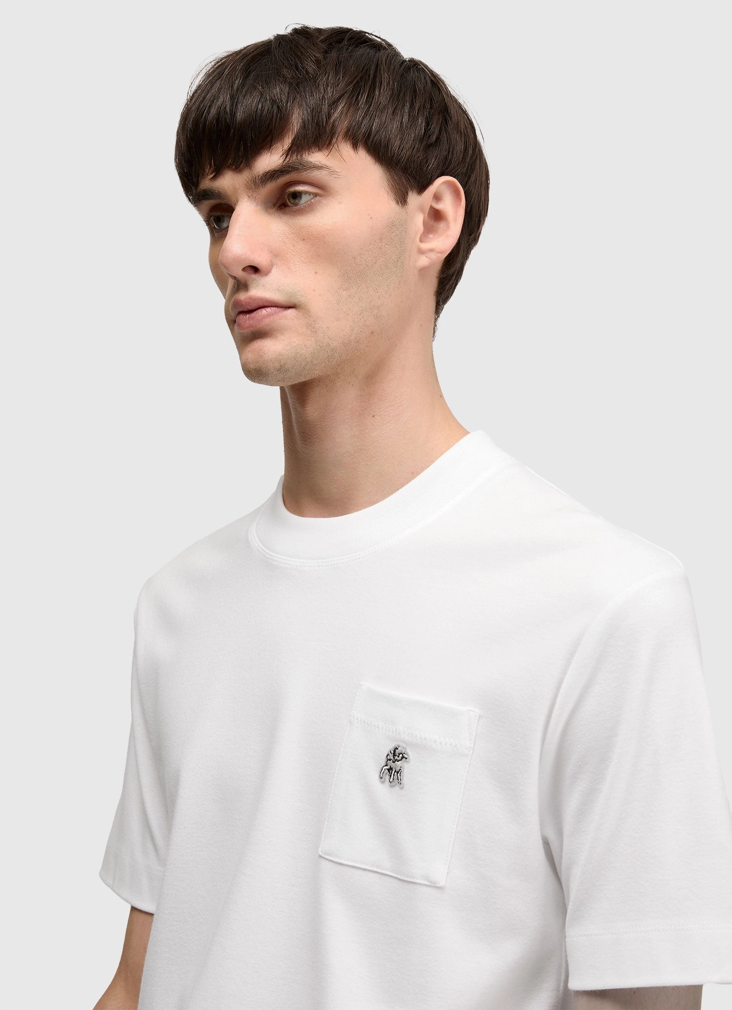 Men's Sunspel x the Shepherd UNDERCOVER Heavyweight T-shirt in White Cozy Feeling Active Layers