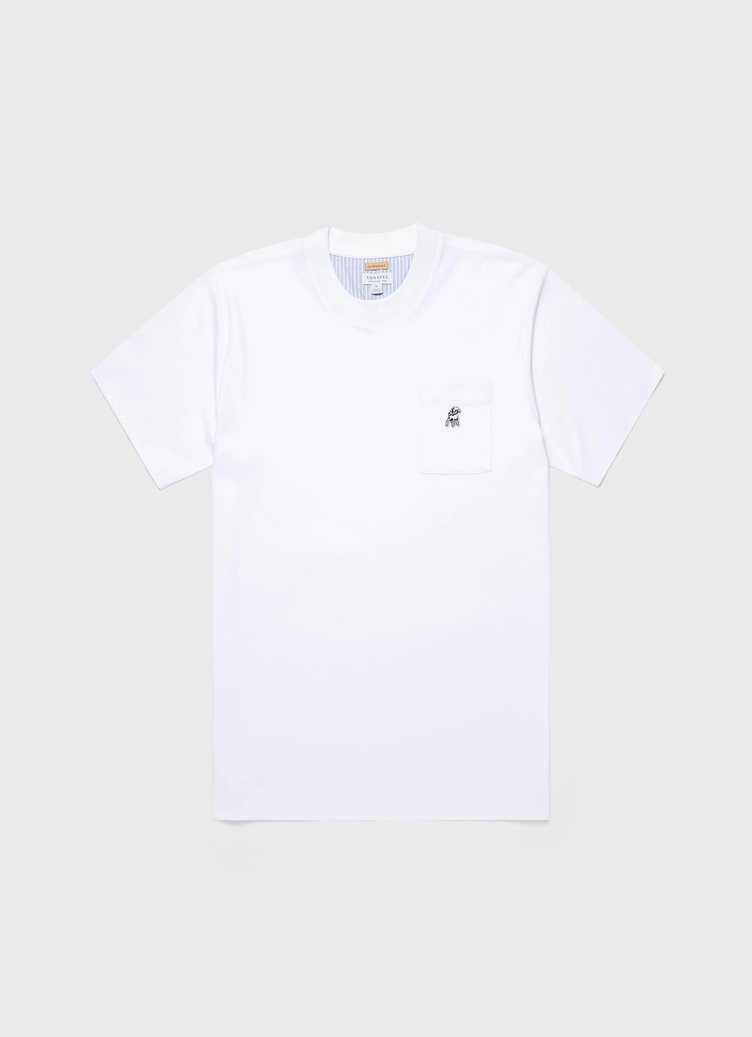 Men's Sunspel x the Shepherd UNDERCOVER Heavyweight T-shirt in White PreShrunkCotton