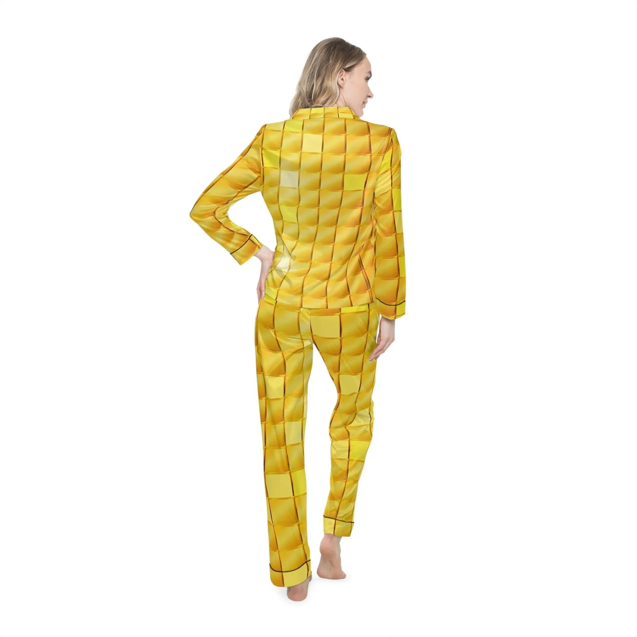 GoldStakt Women's Satin Pajamas