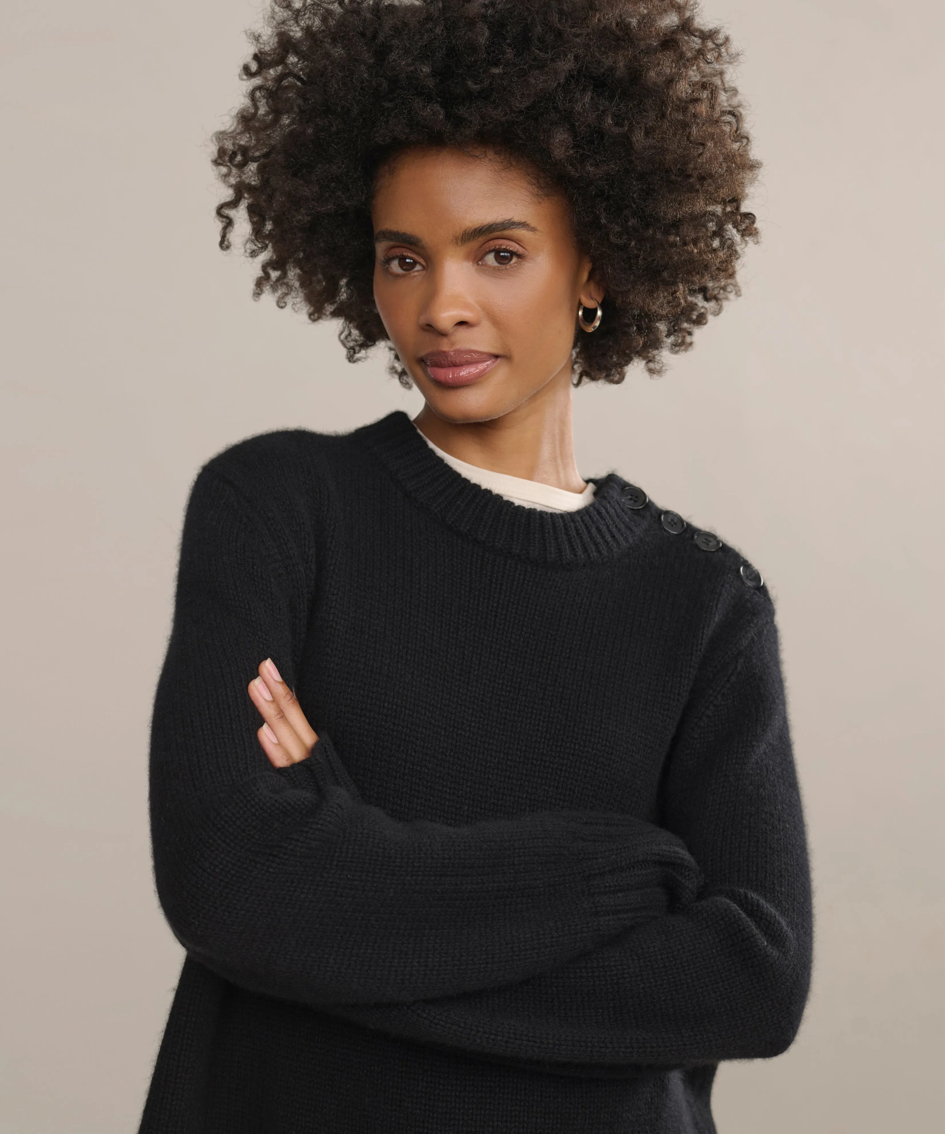 Breathable Construction BondedSeamTechnology Grace Crewneck