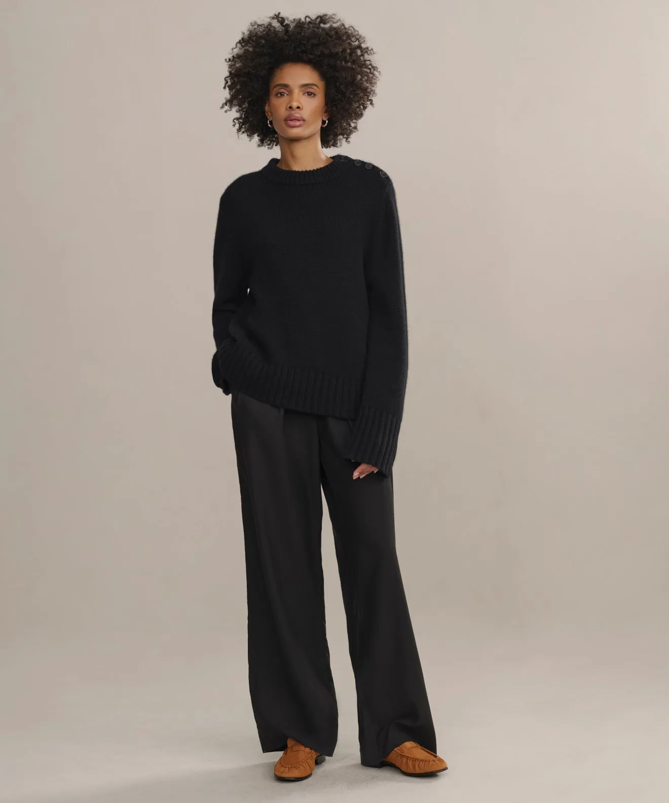 Grace Crewneck Versatile Layering Cut