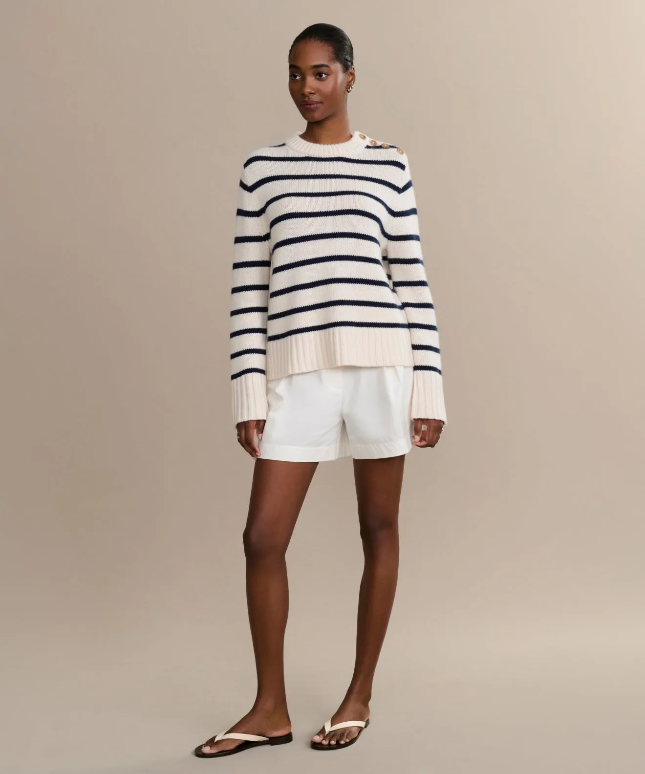 Grace Crewneck Breathable Mesh Insert