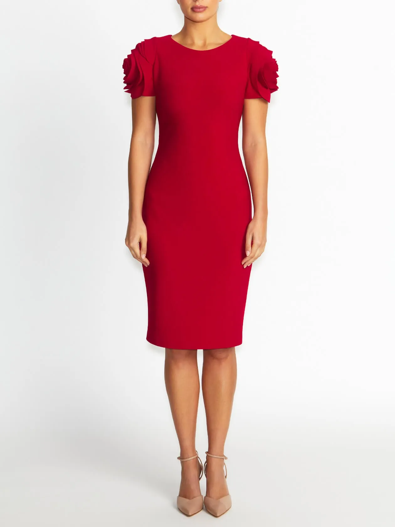 Fall Inspired Thea Red Dress