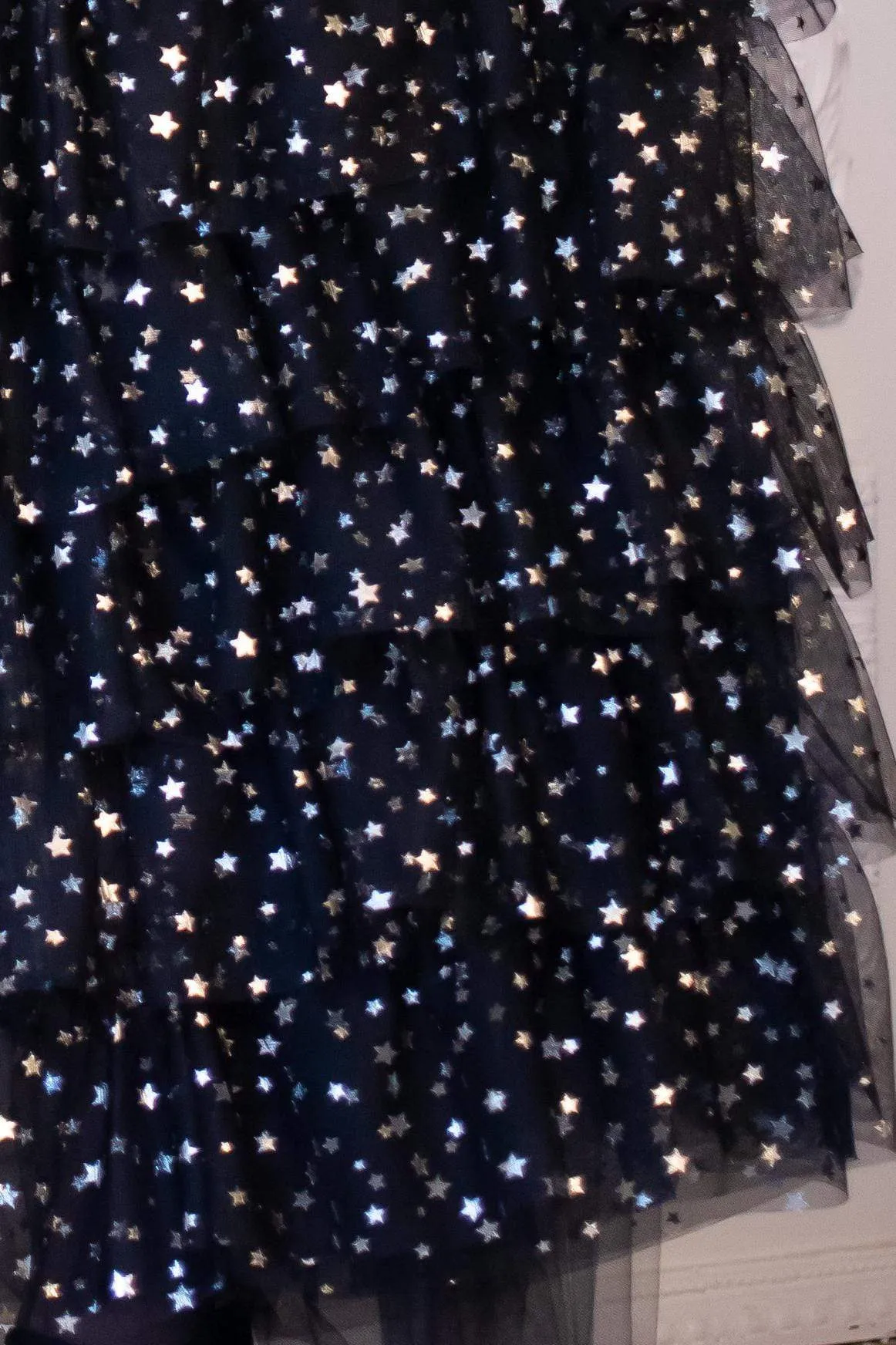 Graciela Dress - Silver Star Front Ruffle Fresh Color