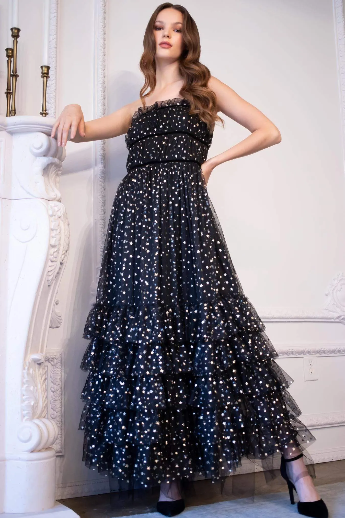 Graciela Dress - Silver Star Chic Comfort Look