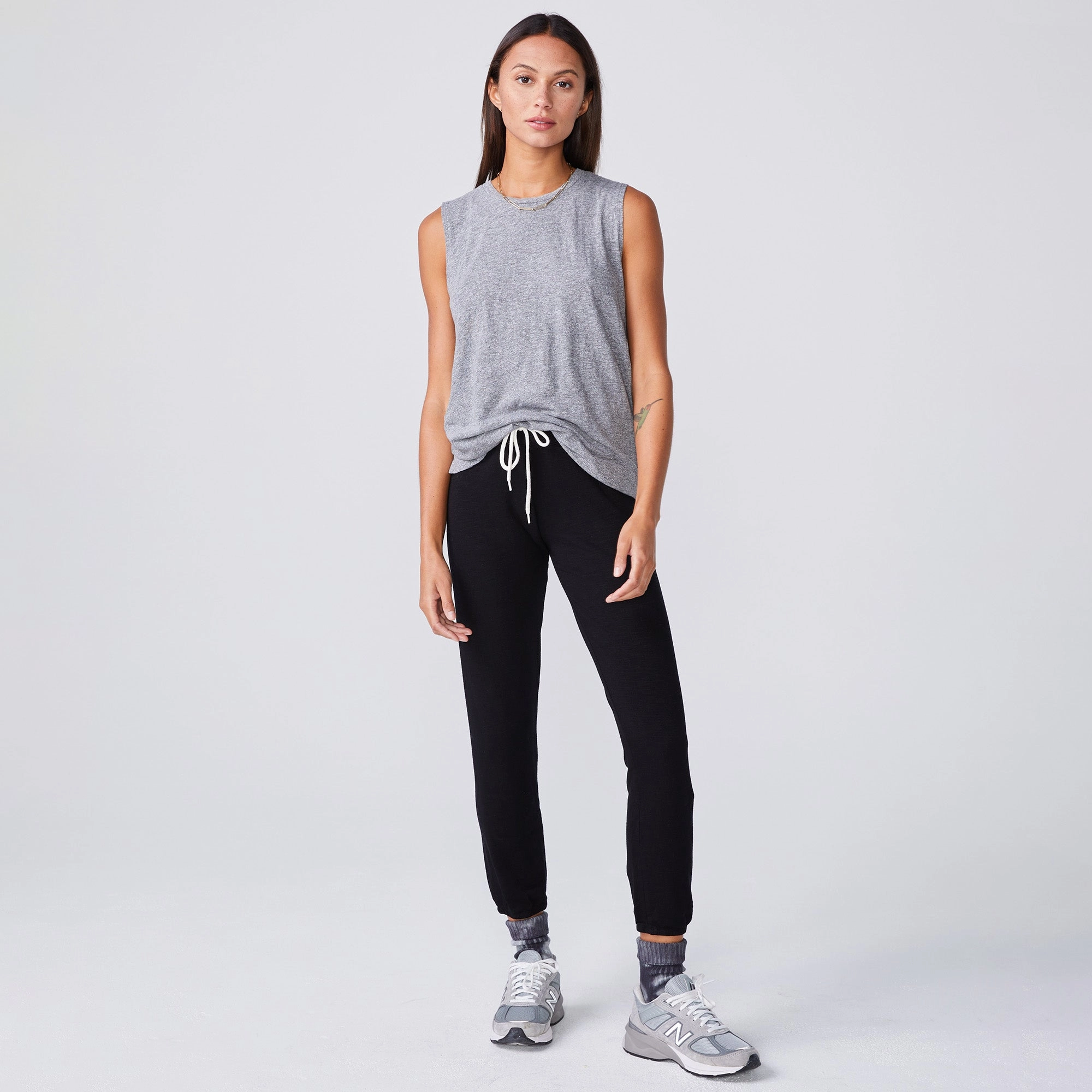 VNeck Style Durable Fiber Blend Boyfriend Muscle Tank