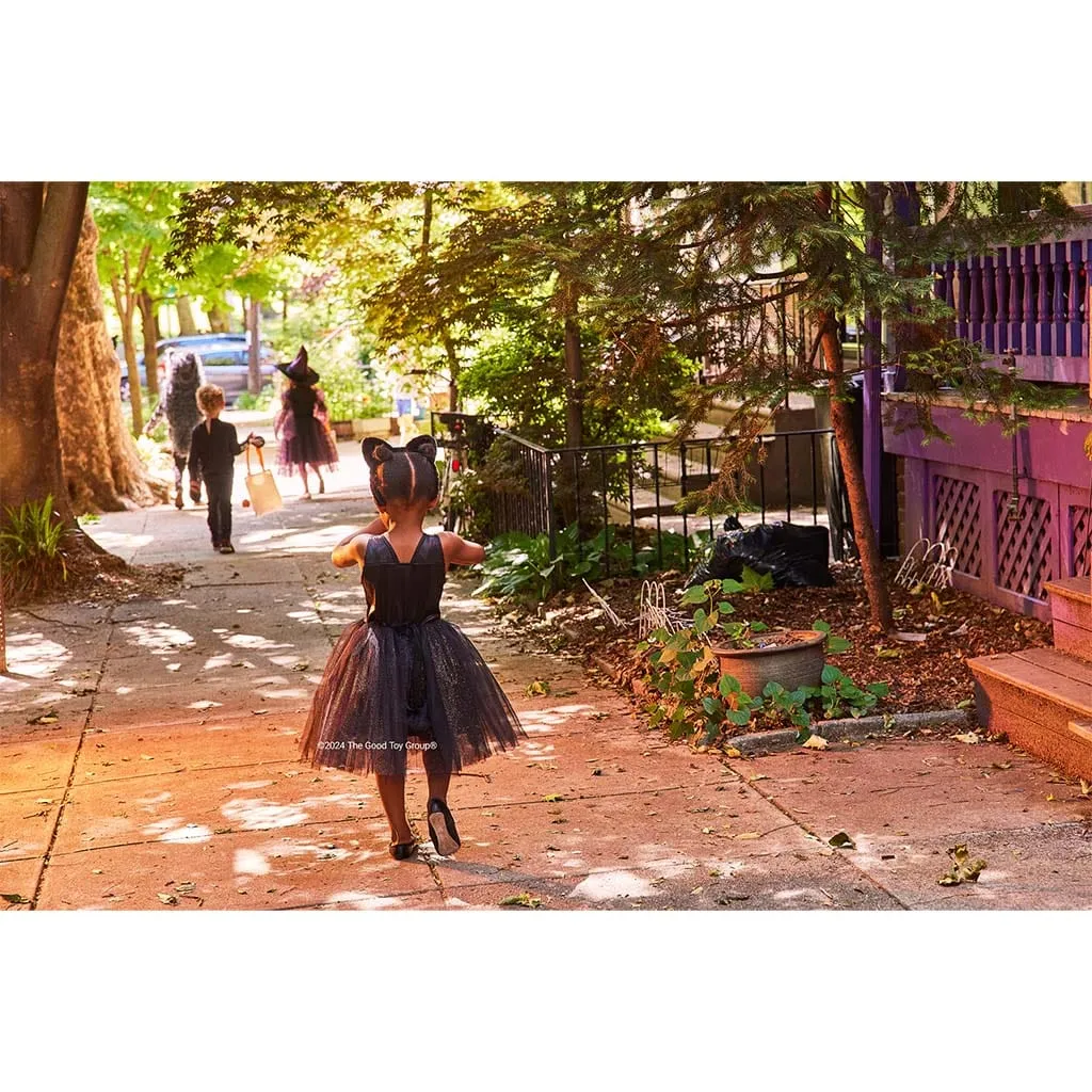 Great Pretenders Black Cat Dress and Headpiece 5/6