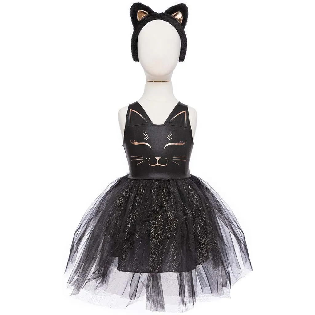 Great Pretenders Black Cat Dress and Headpiece 5/6