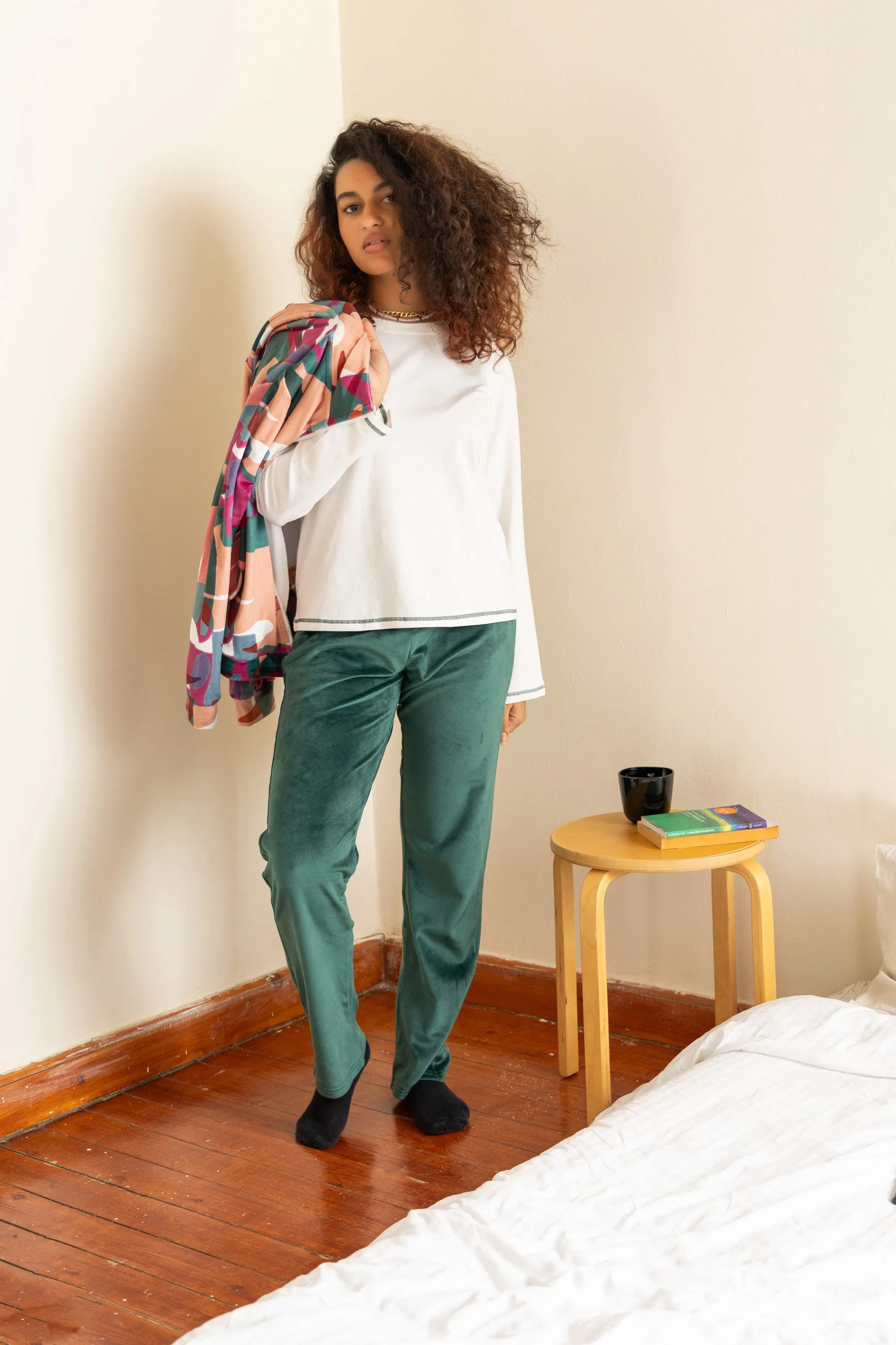 Green Pajama Jacket